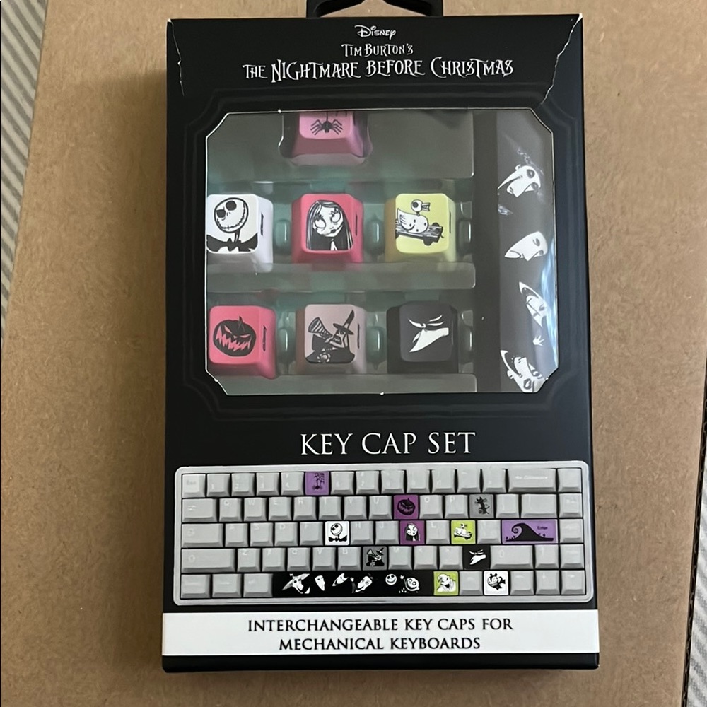Nightmare Before Christmas Themed Keycaps